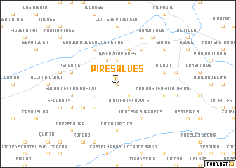 map of Pires Alves