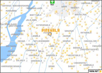 map of Pīrewāla