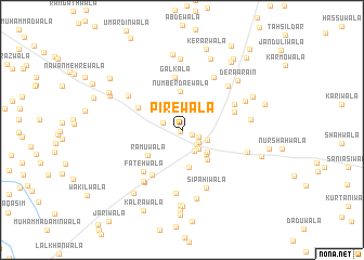 map of Pīrewāla