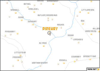 map of Pireway