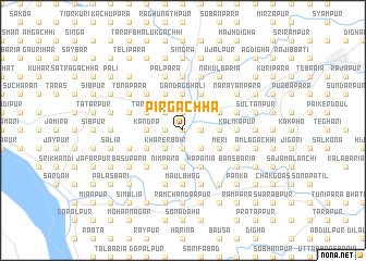 map of Pirgāchha