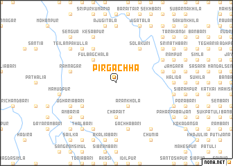 map of Pirgāchha