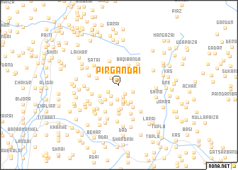 map of Pīr Gāndai