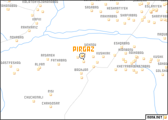 map of Pīr Gaz