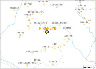 map of Pīr Gheyb