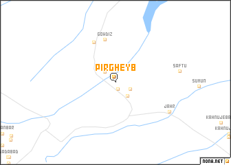 map of Pīr Gheyb