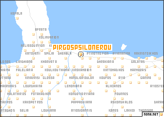 map of Pírgos Psilonérou