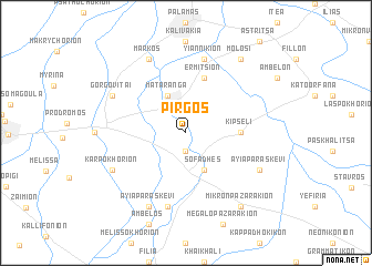 map of Pírgos