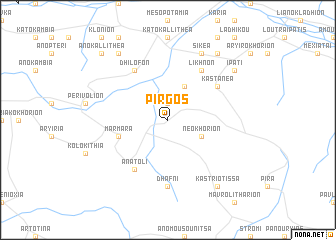 map of Pírgos