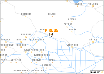 map of Pírgos