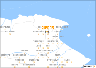 map of Pírgos