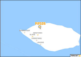 map of Pírgos