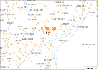 map of Pīr Guda