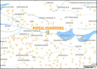 map of Pīr Gul Muhammad