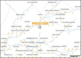 map of Pīrguy Dān