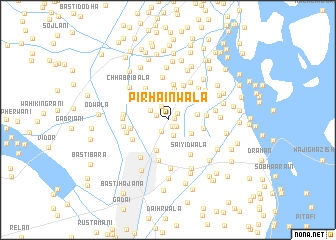 map of Pirhāīnwāla