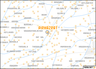 map of Pīr Hazrat