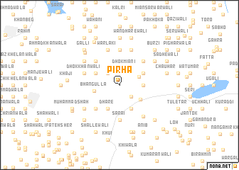 map of Pirha