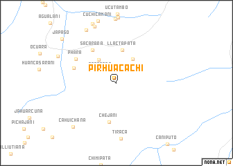 map of Pirhuacachi