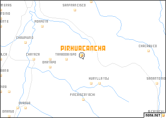 map of Pirhua Cancha