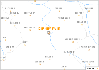 map of Pirhüseyin