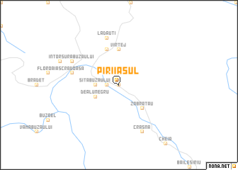 map of Pîrîiaşul