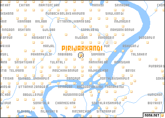 map of Pirijārkāndi