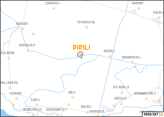 map of Pirili