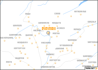 map of Pirinã II