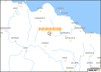 map of Piripiririna