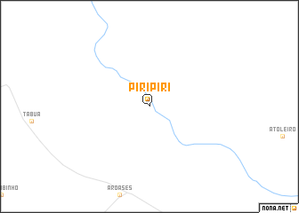 map of Piripiri