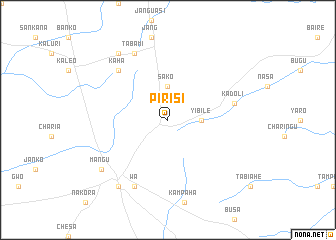 map of Pirisi