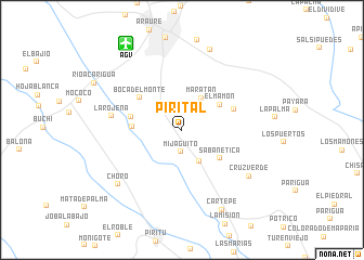 map of Pirital