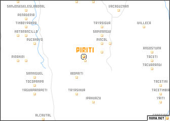 map of Pirití