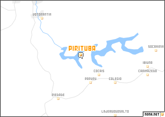 map of Pirituba