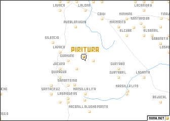 map of Piritura