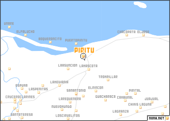 map of Píritu