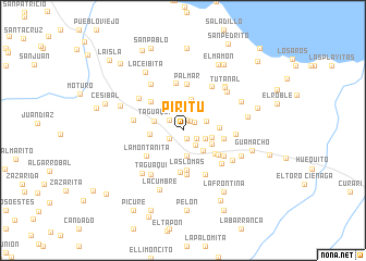 map of Píritu