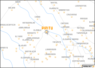 map of Píritu