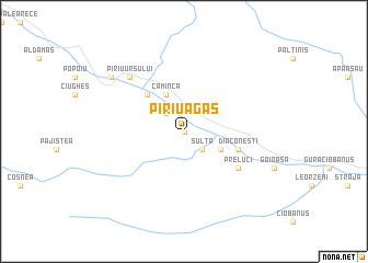 map of Pîrîu Agăş