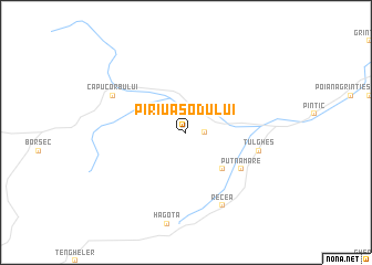 map of Pîrîu Asodului