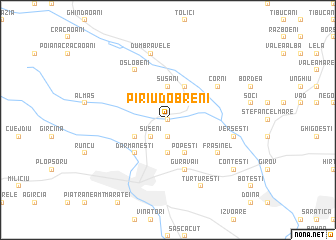 map of Pîrîu Dobreni