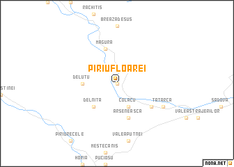 map of Pîrîu Floarei