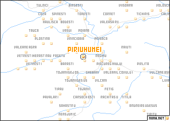 map of Pîrîu Humei