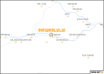 map of Pîrîu Malului