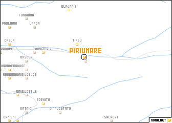 map of Pîrîu Mare