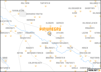 map of Pîrîu Negru