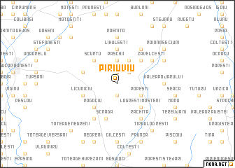 map of Pîrîu Viu