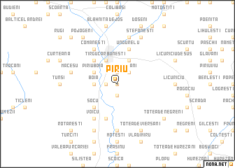 map of Pîrîu