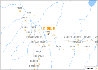 map of Pirive
